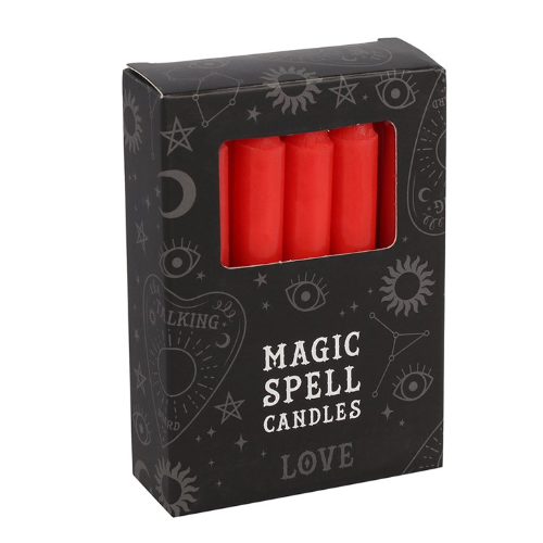 Red Spell Candles Love
