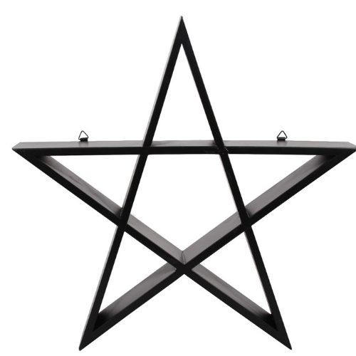 Pentagram Wall Shelf