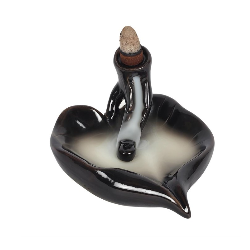 Leaf Backflow Incense Burner