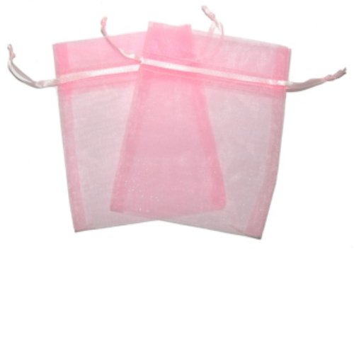 Med Organza Bags - Pink  10x13 (cm) -