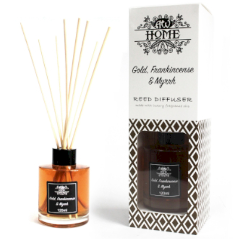 120ml Reed Diffuser - Gold, Frankincense & Myrrh