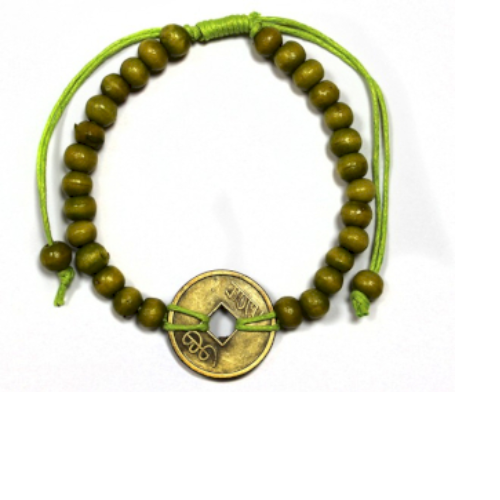 Good Luck Feng-Shui Bracelets - Lime Green