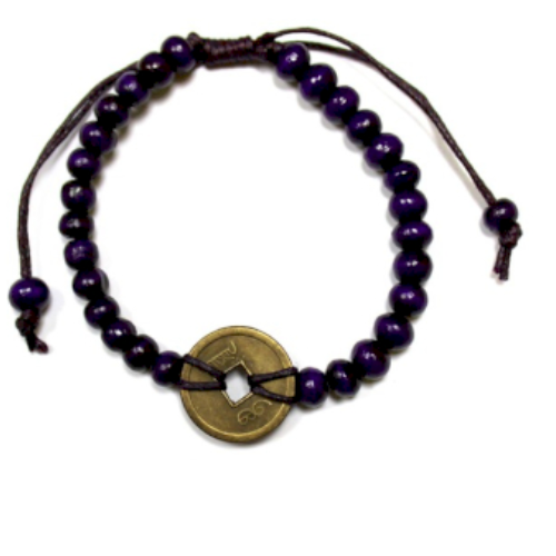 Good Luck Feng-Shui Bracelets - Purple