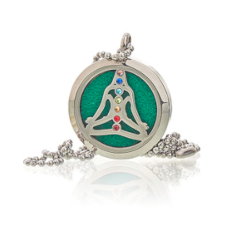 Aromatherapy Jewellery Necklace - Yoga Chakra - 30mm