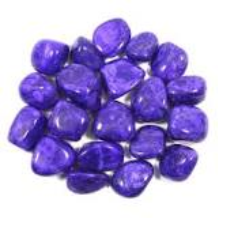 Purple Howlite Tumbled Stones
