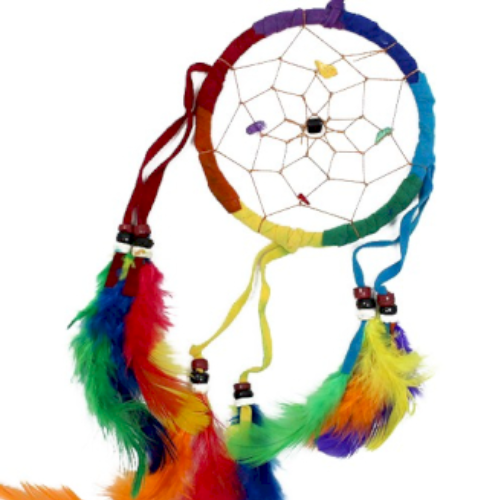 Medium Dream Catcher Rainbow