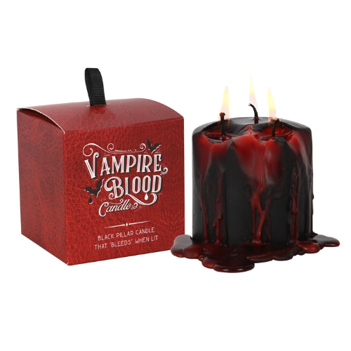 Small Vampire Pillar Candle