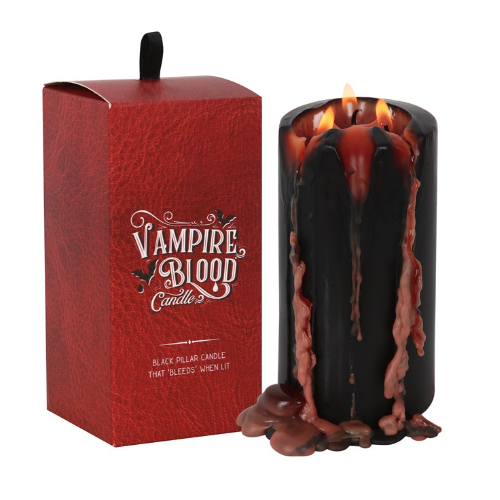 Large Vampire Pillar Candle