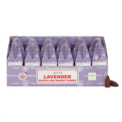 Lavender Backflow Cones