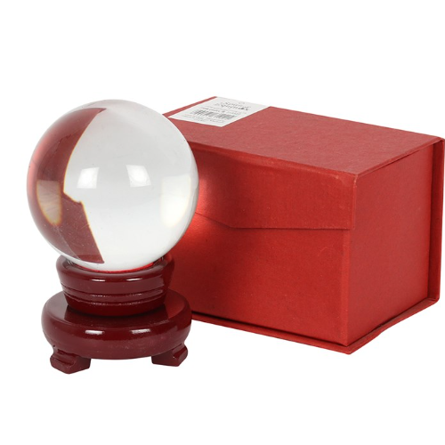 8cm Crystal Ball with Stand