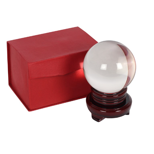 10cm Crystal Ball with Stand