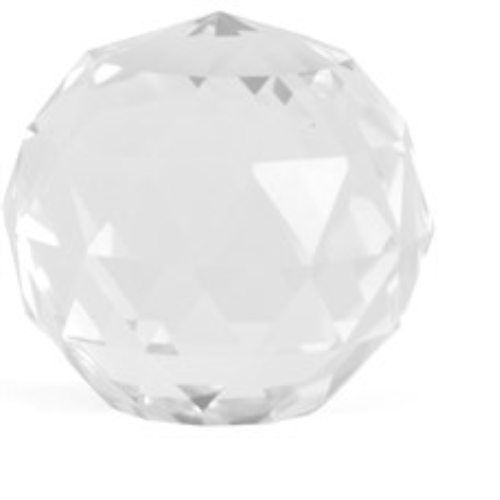 4cm Clear Crystal
