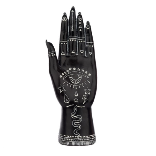 Black & White Mantric Hand
