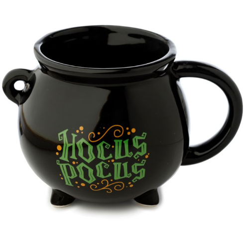 Hubble Bubble Cauldron Mug green  Writing