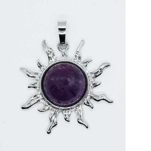 Amethyst Sun Pendant