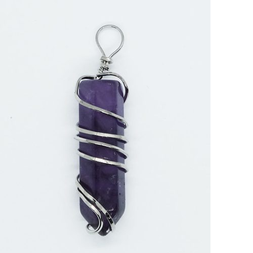 Amethyst Wired Pendant