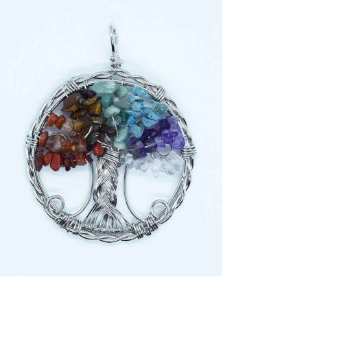 Chakra Tree of Life Pendant