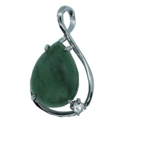 Aventurine fancy Rose drop  Pendant