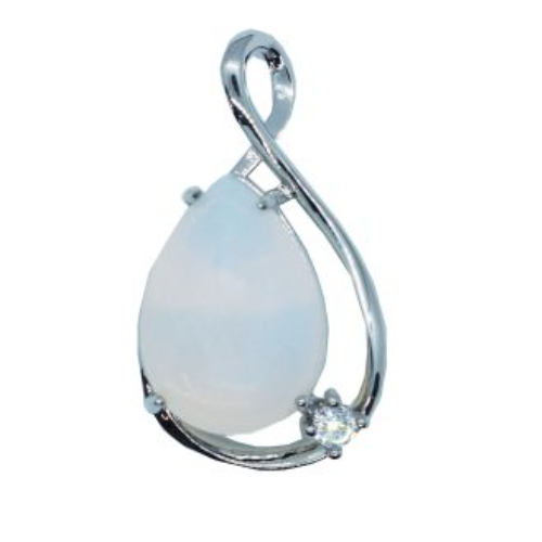 Opalite fancy Rose drop  Pendant