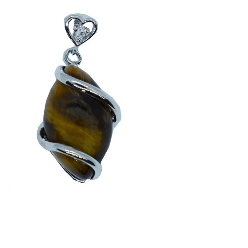 Oval Tigers Eye  Pendant