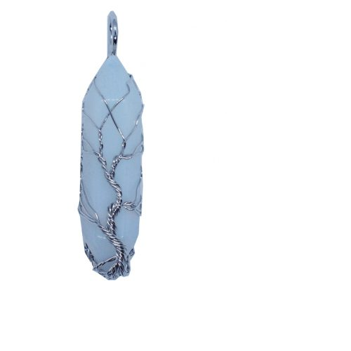 Tree of Light Wired Opalite Pendant