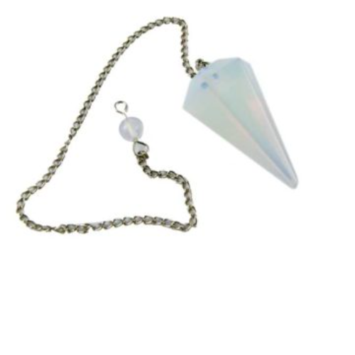 Faceted Opalite Pendulum