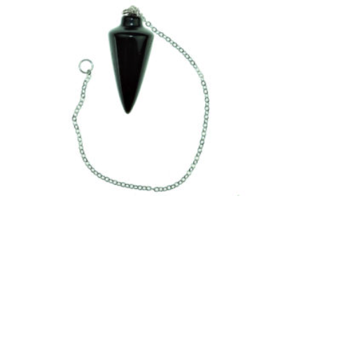 Pendulum Cone Black Obsidian