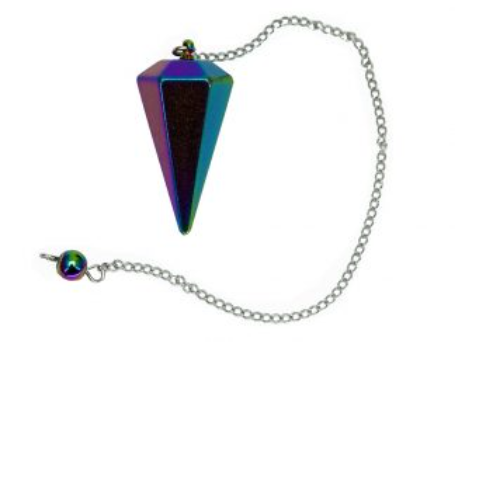 Pendulum Rainbow Hematite