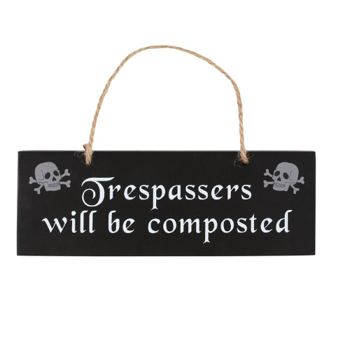 Trespassers  Wall Sign