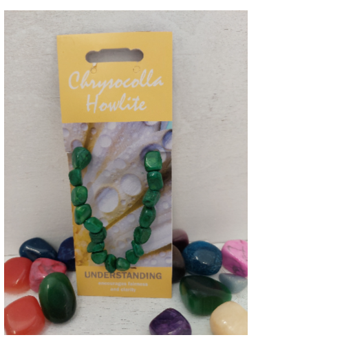 Chrysocolla Howlite Bracelet