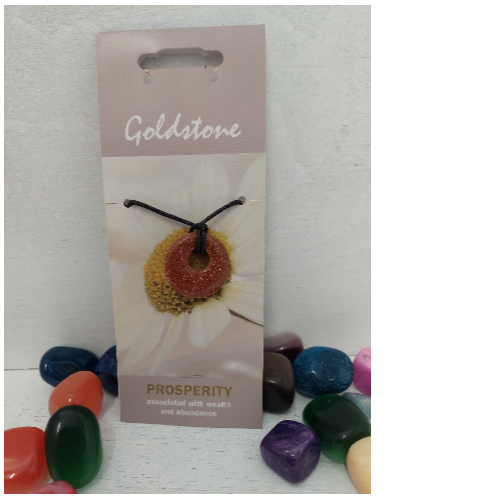 Goldstone Agogo Pendant