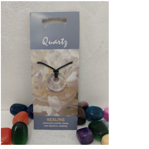 Quartz Agogo Pendant