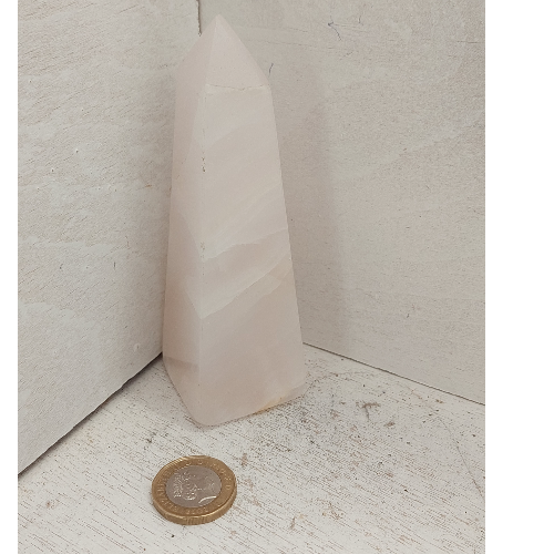 Pink Calcite Obelisk