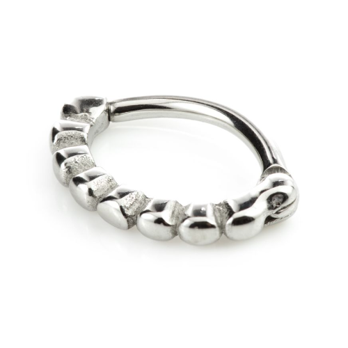 1.2 x 8mm  Hinged Ball Rook Ring