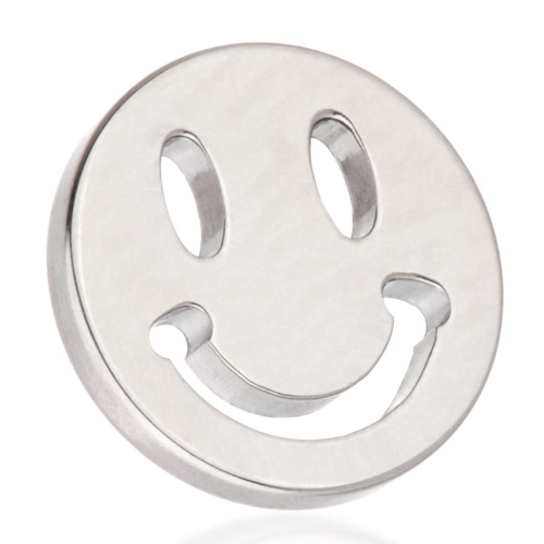 Titanium Internal Smiley Emoji Attachment
