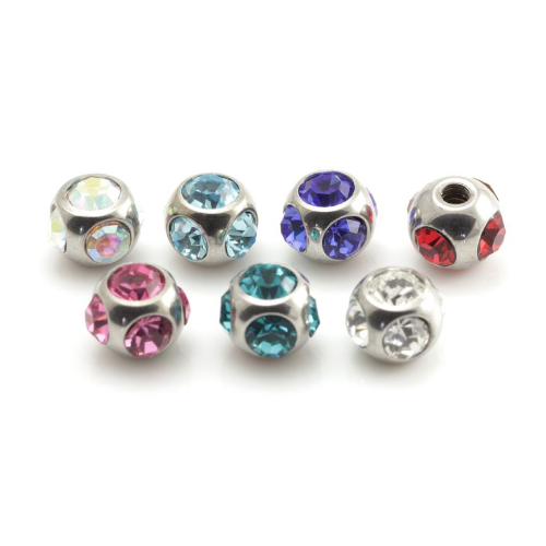 Aroura Borealis Tiffany Disco Gem Balls