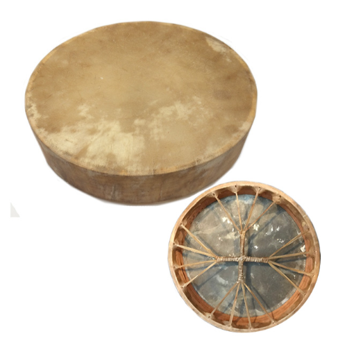 12 inch Drum buffalo hide ,with beater