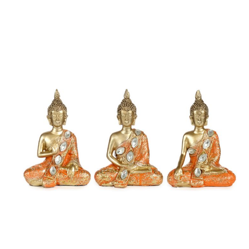 Gold & Orange Thai Budda