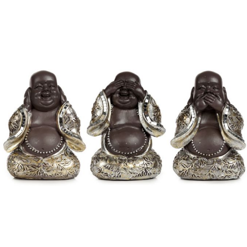 Chinese Buddha Set of 3