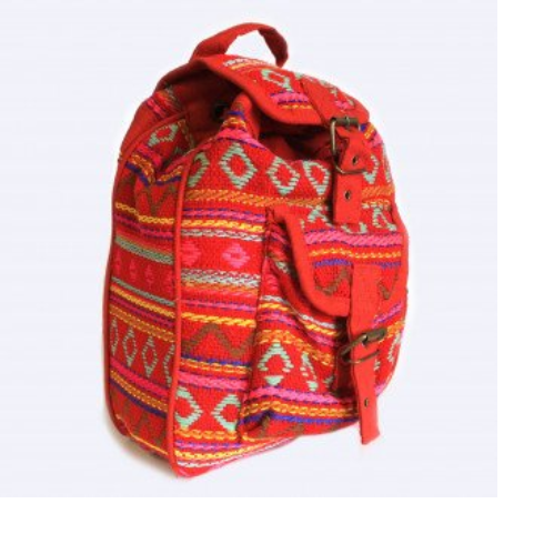 Small Nepali Backpack Pink