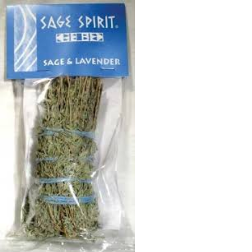 Sage and Lavender 13cm Smudge Stick