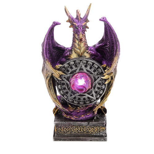 Dark Legends Mystical Vortex Pentacle with LED - Purple