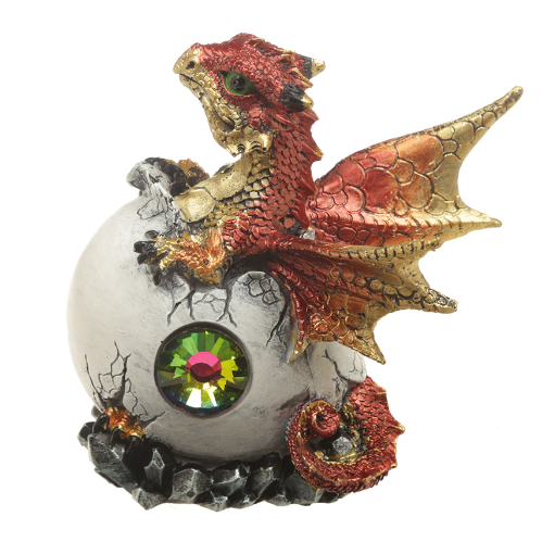 Enchanted Nightmare Dragon Crystal Birth - Red