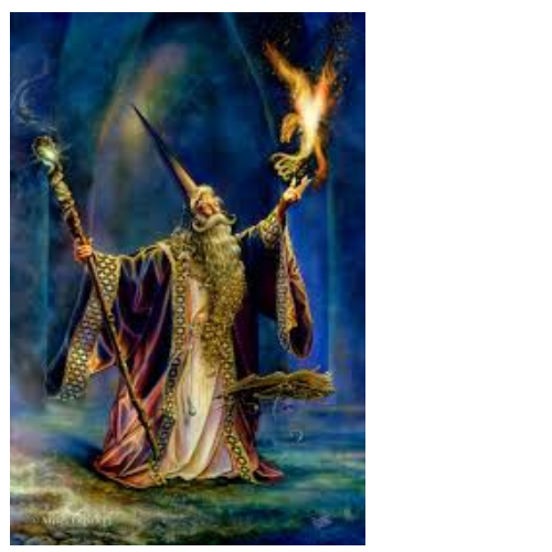 Wizards by Myles Pinkney Blank Greeting Card