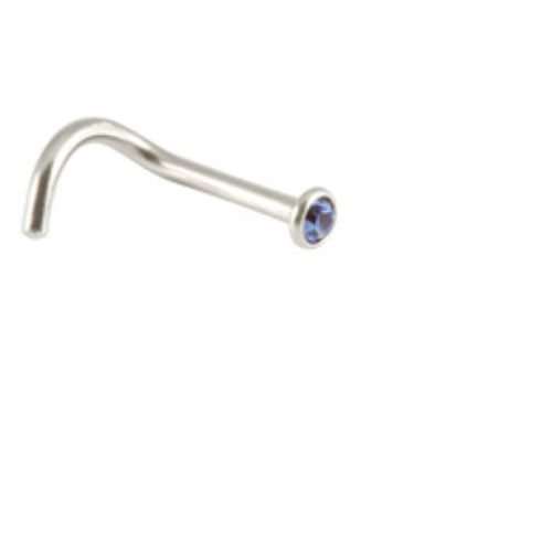 Saphire Nose Stud 1.2mm