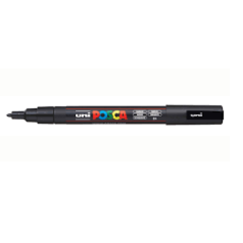 POSCA Black 0.9-1.3mm