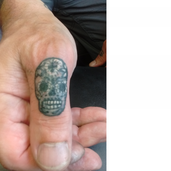 Hilly Thumb Skull